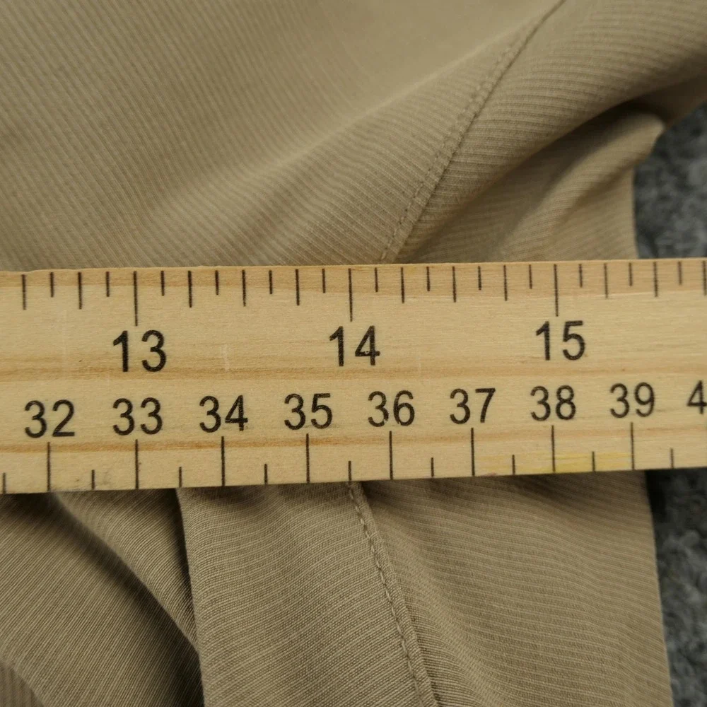 Callaway Pants Men 44x32 Tan Golf 5 Pocket Stretch Performance Flat Front Casual